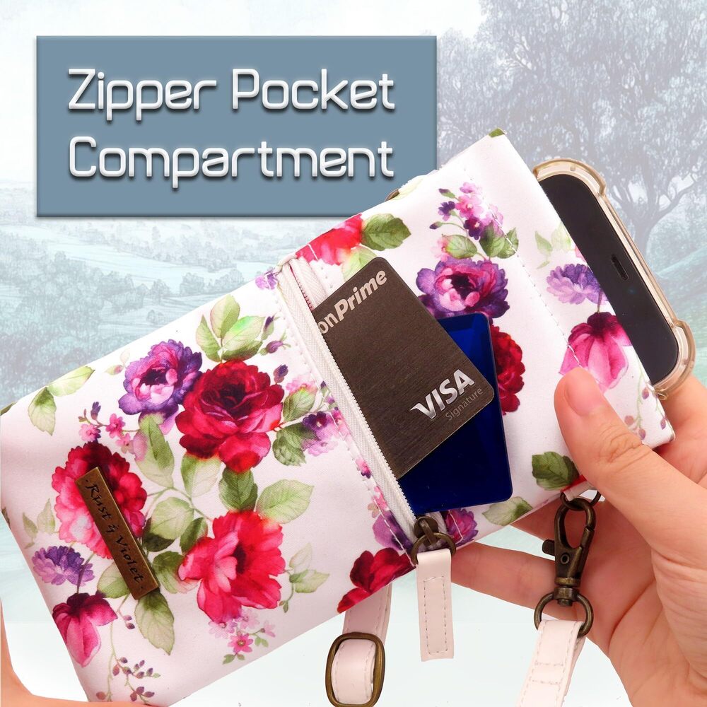 2137 Soft Sunglasses Case Squeeze Top | soft eyeglass case zippered pocket - Picture 5 of 6